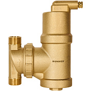 Сепаратор воздуха латунный поворотный ROMMER 3/4"