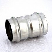 Муфта пресс 54 нержавеющая сталь Sanpress Inox VIEGA Диаметр - 54 мм.