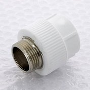 Муфта 32 х 1" (НР) PRO AQUA полипропиленовая PP-R