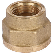 Муфта резьбовая ВР 3/4" x 1/2" латунь TIEMME