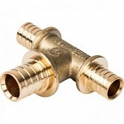 Тройник переходной 16 x 20 x 16 аксиальный для труб PE-X STOUT