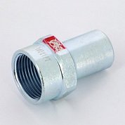 Муфта вставка-В 22x3/4" оцинкованная сталь Prestabo VIEGA Диаметр - 22 мм.