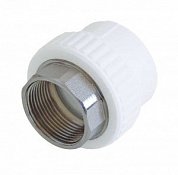 Муфта комбинированная KALDE 75 х 2"1/2 ВР под ключ полипропиленовая PP белая