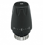 Термостатическая головка DX чёрная UNI-FITT М30х1.5 от 6 до 28˚C