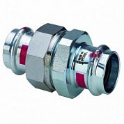 Муфта пресс разборная 42 оцинкованная сталь Prestabo VIEGA Диаметр - 42 мм.