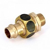 Американка пресс-Н медь плоская прокладка Profipress G VIEGA 15х1/2"