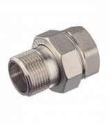 Сгон прямой разъемный ВН 1" (американка) латунь-никель VALTEC (VTr.341.N.0006)