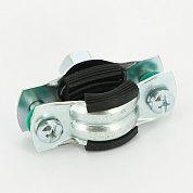Хомут 2S M8 3/8" (15-19 мм ) 2-х винт. с уплотн. epdm WALRAVEN