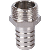 Штуцер 3/4" х 20 НР никелированный STOUT (2600D9N052000B)