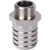 Штуцер 1/2" х 25 НР никелированный STOUT (2600D9N042500B)