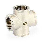 Крестовина (ВР) 1/2", никель UNI-FITT OPTIMAL (619N2001)