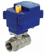 Кран шаровый с электроприводом BugattiPro 220В 1/2"
