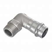 Уголок 90° 18 x 1/2" НР >B< Press Inox нержавеющая сталь TECE