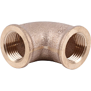 Угол резьбовой 90° (ВР) 1/4" бронза VIEGA (317959)