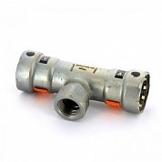 Тройник пресс-В оцинкованная сталь Megapress VIEGA 3/4" х Rp 1/2" х 3/4"