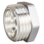 Футорка НВ 1/2" х 3/8" никелированная LD Pride