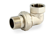 Американка угловая с прокладкой O-RING 1" x 1" ВН никель UNI-FITT OPTIMAL