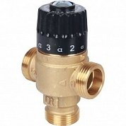 Термостатический смесительный клапан 3/4" STOUT НР 30-65°С 1,8 KVs (SVM-0125-186520)