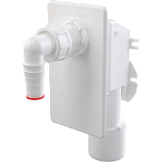 Сифон Alcaplast APS4 для стиральной машины, подключение 40/50 мм, штуцер 20/23 мм, белый