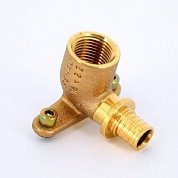 Водорозетка надвижная 16-Rp 1/2" REHAU RX корот. (бронза)