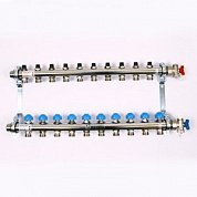 REHAU Колл. группа1'х3/4" ЕК HKV 10 выходов с термостатическими вентилями