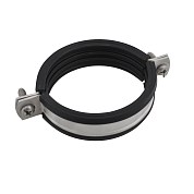 Хомут Bifix 1301 М8 1 1/2" (47-51 мм) нерж. сталь 2-х винт. с уплотн. epdm, быстрый замок WALRAVEN 