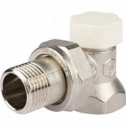Клапан запорно-балансировочный 1/2" угловой ВН STOUT