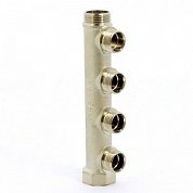 Магистральный коллектор ВН ITAP 4 выхода Н 3/4"х1/2"х38мм никель