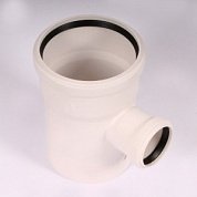 Тройник канализационный 87° RAUPIANO PLUS d=110 х 50 мм