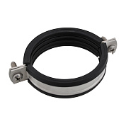 Хомут Bifix 1301 М8 3/4" (25-28 мм) нерж. сталь 2-х винт. с уплотн. epdm, быстрый замок WALRAVEN 