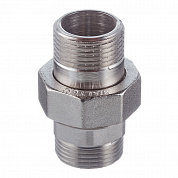 Сгон прямой разъемный 1"1/2 (НР) (американка) латунь-никель VALTEC (VTr.728.N.0008)
