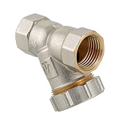 Фильтр косой механической очистки В 3/4" c заглушкой VALTEC латунь 