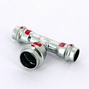 Тройник пресс 15x22x15 оцинкованная сталь Prestabo VIEGA Диаметр - 15 мм.