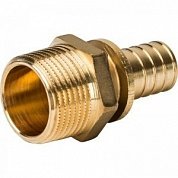 Муфта НР 25 x 1" аксиальная для труб PE-X STOUT