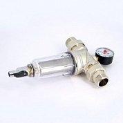 Фильтр магистральный промывной TIEMME 3/4" для холодной воды