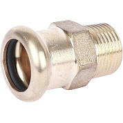 Муфта переходная 15 x 1/2" НР под пресс SANHA
