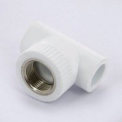 Тройник 20 х 3/4" (ВР) PRO AQUA полипропилен PP-R