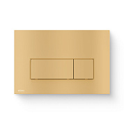Кнопка смыва Alcaplast, пластик, GOLD - матовый (M57-G-M) M57-G-M