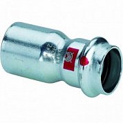 Муфта пресс 35x15 оцинкованная сталь Prestabo VIEGA Диаметр - 35 мм.