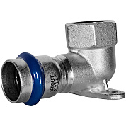 Угол 90° настенный под пресс 22 x 3/4" (ВР) с креплением, из нерж. стали STOUT (SSS-2011-002234)