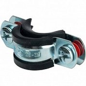 Хомут для труб с гайкой 3/4"( ⌀25-29) STOUT