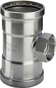 Тройник пресс-В 108x3/4"x108 нержавеющая сталь Sanpress Inox VIEGA Диаметр - 108 мм.
