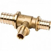 Тройник переходной 25 x 16 x 20 аксиальный для труб PE-X STOUT
