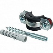 Хомут с шпилькой и дюбелем 1/2" (⌀20-24) STOUT