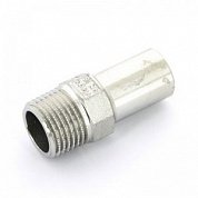 Вставка пресс-Н 18х1/2" нержавеющая сталь Sanpress Inox VIEGA Диаметр - 18 мм.