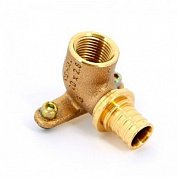 Водорозетка надвижная 20-Rp 1/2" REHAU RX корот. (бронза)