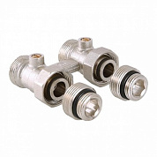 Узел прямой ВН 1/2" x 3/4" для нижнего подключения радиатора (комплект) VALTEC