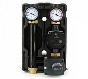 Насосная группа UNI-FITT с трехходовым клапаном, сервоприводом и насосом Grundfos UPM