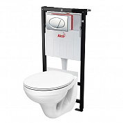 Инсталляция Alcaplast Kolo Idol: AM101/1120-4:1RUS SET+M70 + Унитаз с сиденьем SoftClose M1310002U 21099W