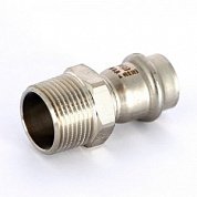 Муфта пресс-Н 18х3/4" нержавеющая сталь Sanpress Inox VIEGA Диаметр - 18 мм.